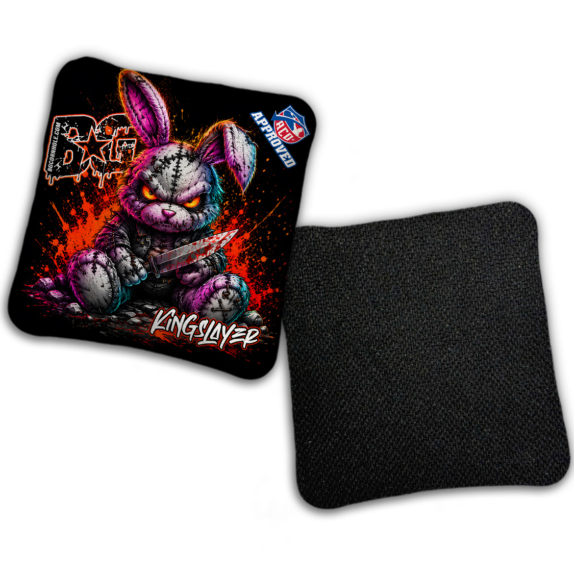 2027 ACO- BG Multiple Bag Models "BAD BUNNY" - Pro Stamped Cornhole Bags - SET OF 4 BAGS