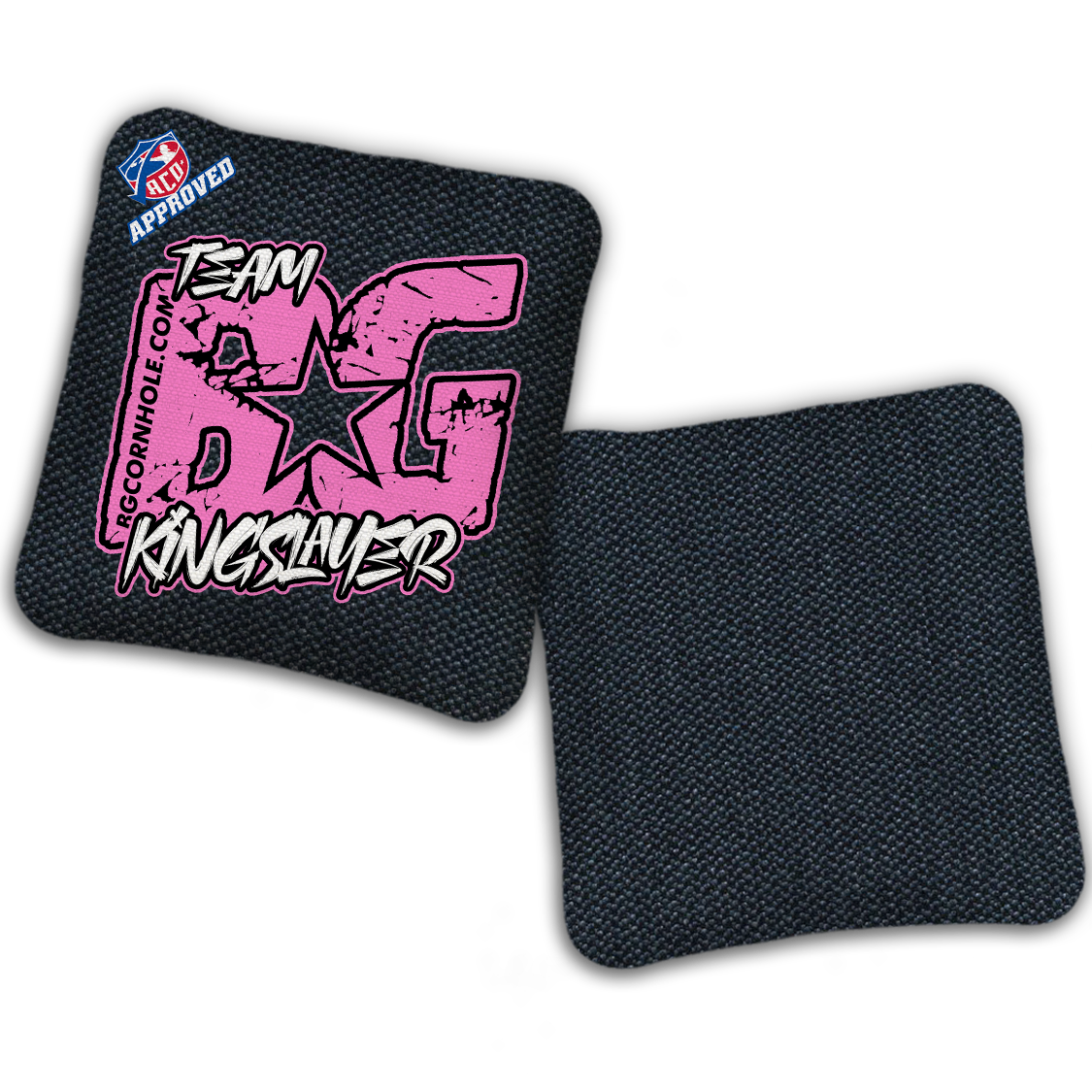 2027 ACO- BG KINGSLAYER “ESPN THROWBACK COLORMATCH" - Pro Stamped Cornhole Bags - SET OF 4 BAGS