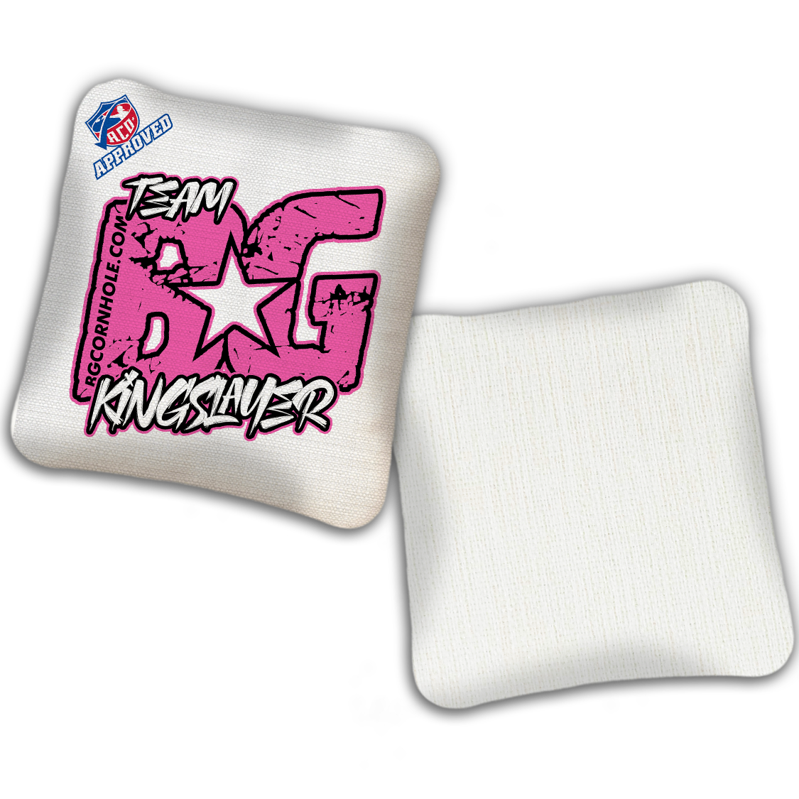 2027 ACO- BG KINGSLAYER “ESPN THROWBACK COLORMATCH" - Pro Stamped Cornhole Bags - SET OF 4 BAGS
