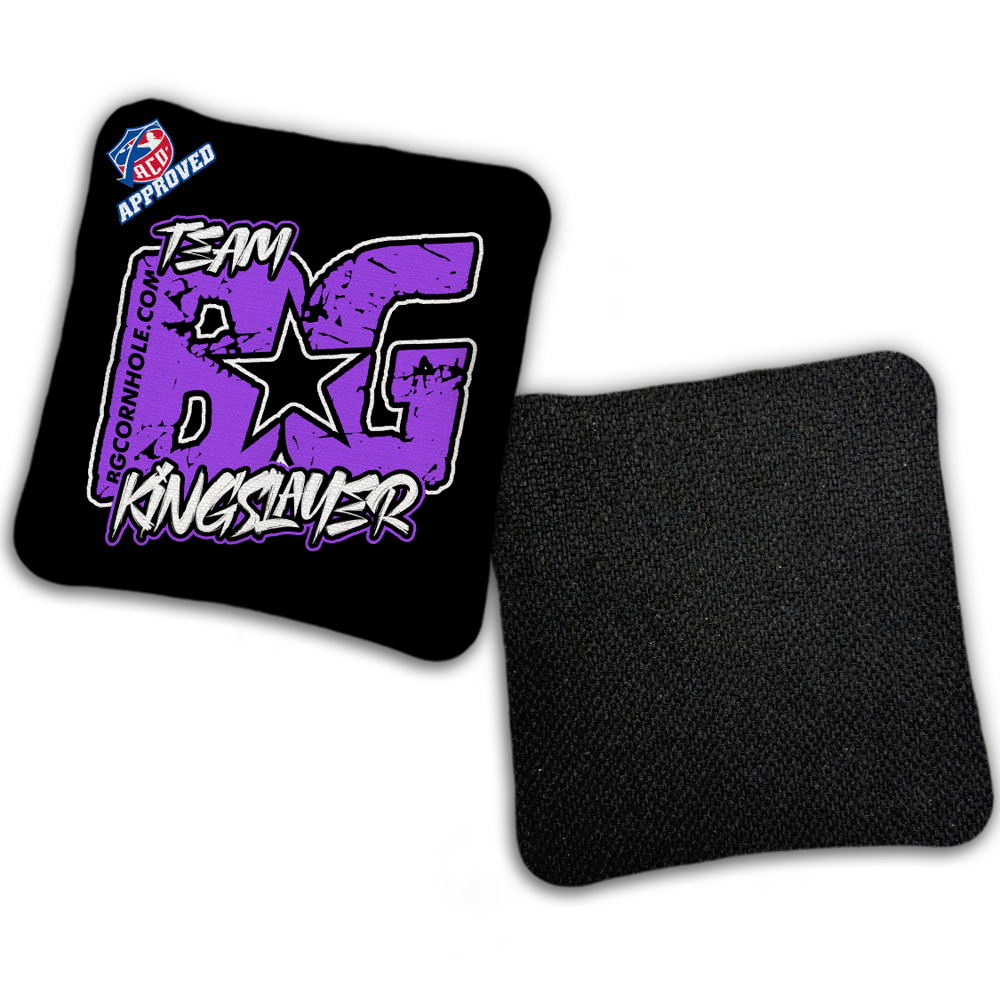 2027 ACO- BG KINGSLAYER “ESPN THROWBACK COLORMATCH" - Pro Stamped Cornhole Bags - SET OF 4 BAGS