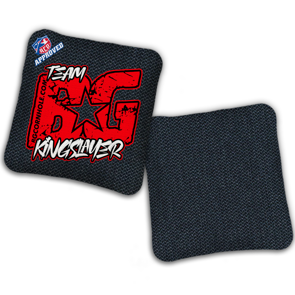 2027 ACO- BG KINGSLAYER “ESPN THROWBACK COLORMATCH" - Pro Stamped Cornhole Bags - SET OF 4 BAGS