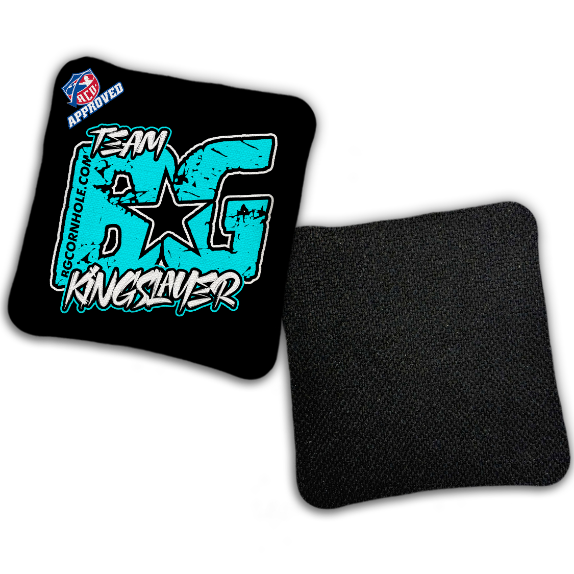 2027 ACO- BG KINGSLAYER “ESPN THROWBACK COLORMATCH" - Pro Stamped Cornhole Bags - SET OF 4 BAGS