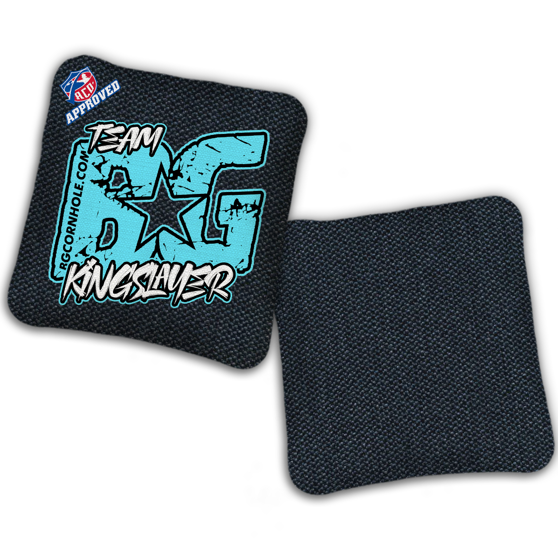 2027 ACO- BG KINGSLAYER “ESPN THROWBACK COLORMATCH" - Pro Stamped Cornhole Bags - SET OF 4 BAGS