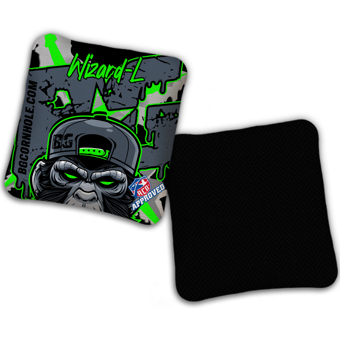 2027 ACO - BG Multiple Bag Models "MONKEY BUSINESS" - Pro Stamped Cornhole Bags - SET OF 4 BAGS