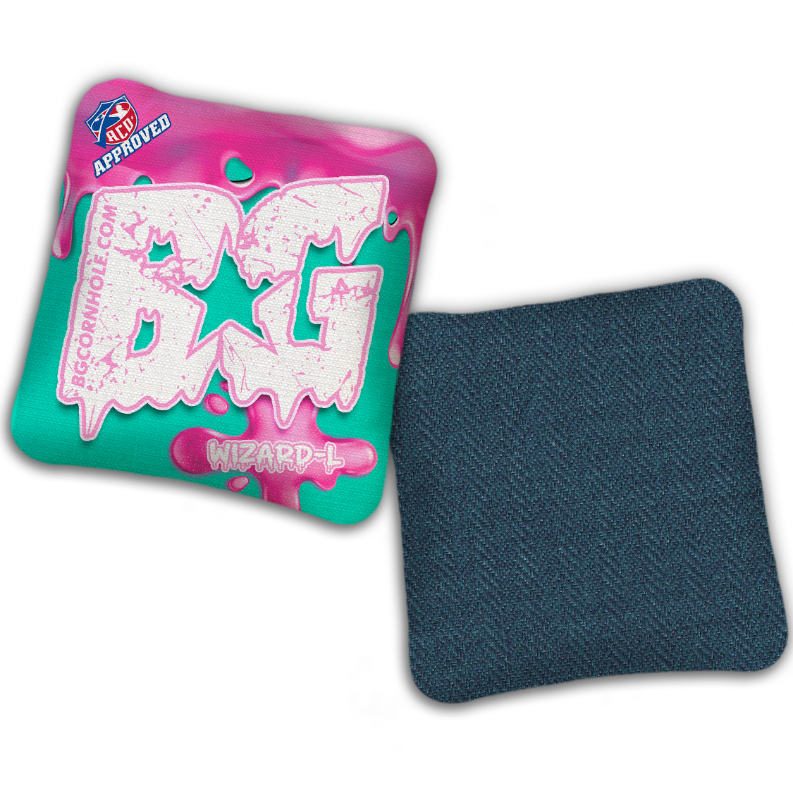 2027 ACO - BG Multiple Bag Models "DRIP" - Pro Stamped Cornhole Bags - SET OF 4 BAGS
