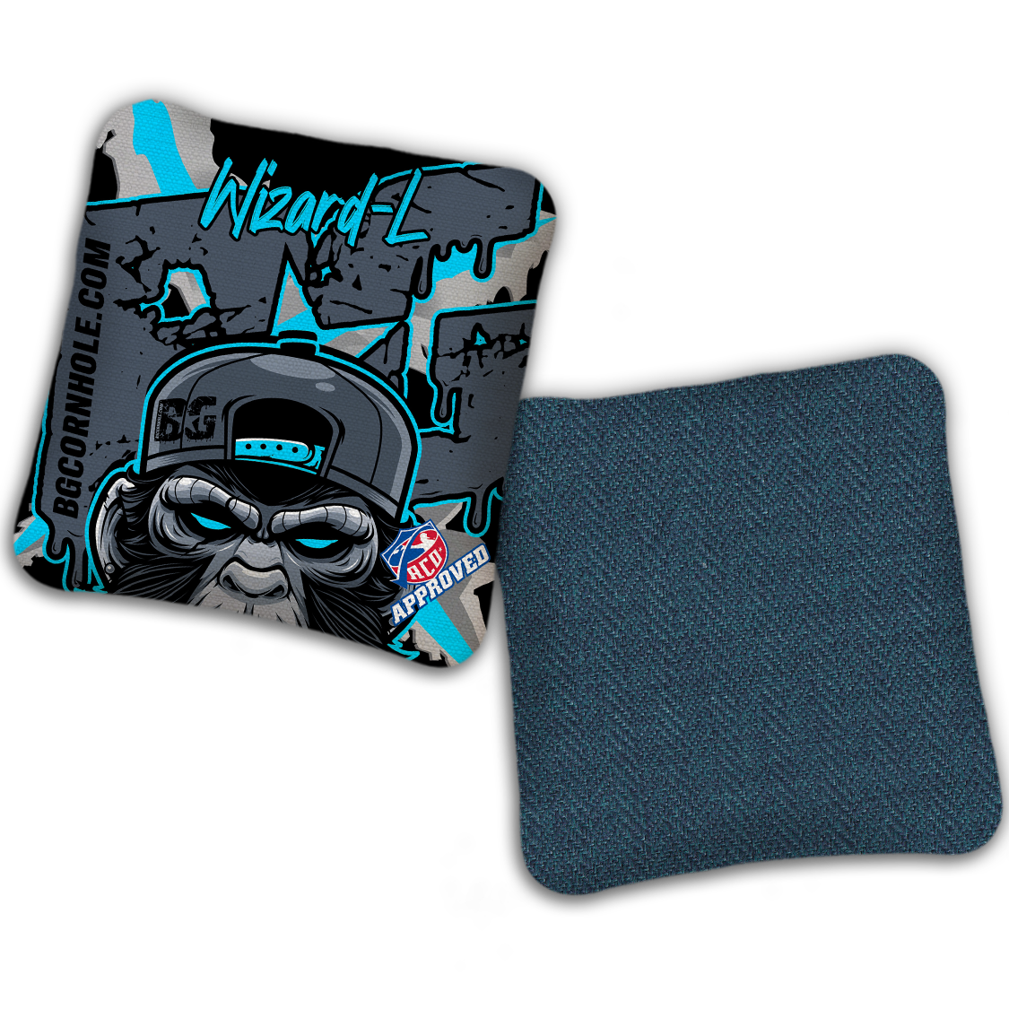 2027 ACO - BG Multiple Bag Models "MONKEY BUSINESS" - Pro Stamped Cornhole Bags - SET OF 4 BAGS