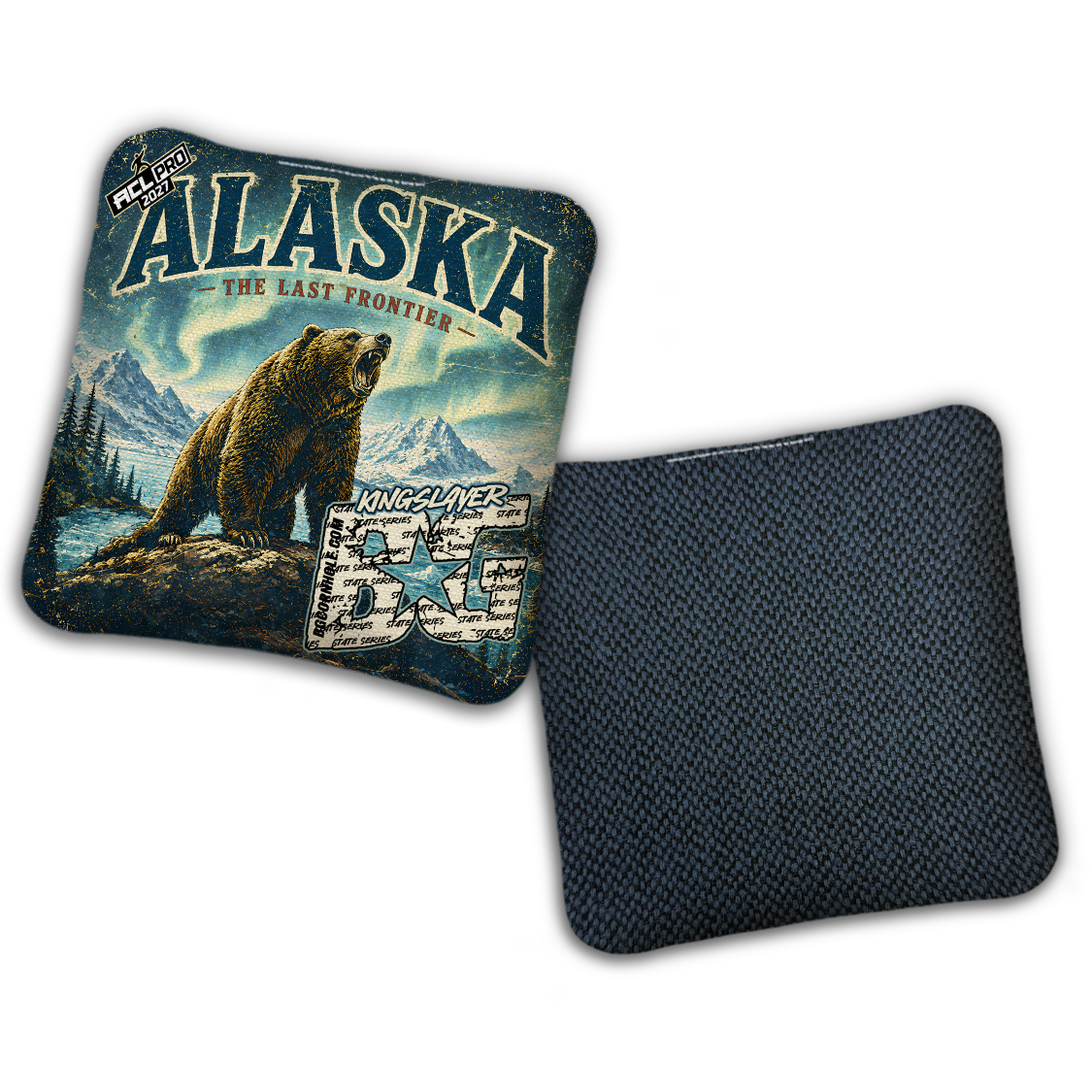 2027 BG Multiple Bag Models "ALASKA" - ACL Pro Stamped Cornhole Bags - SET OF 4 BAGS