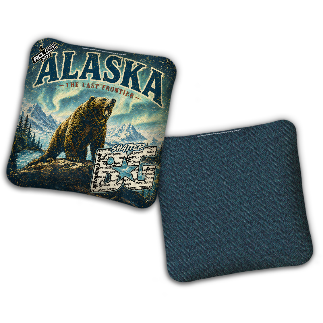 2027 BG Multiple Bag Models "ALASKA" - ACL Pro Stamped Cornhole Bags - SET OF 4 BAGS