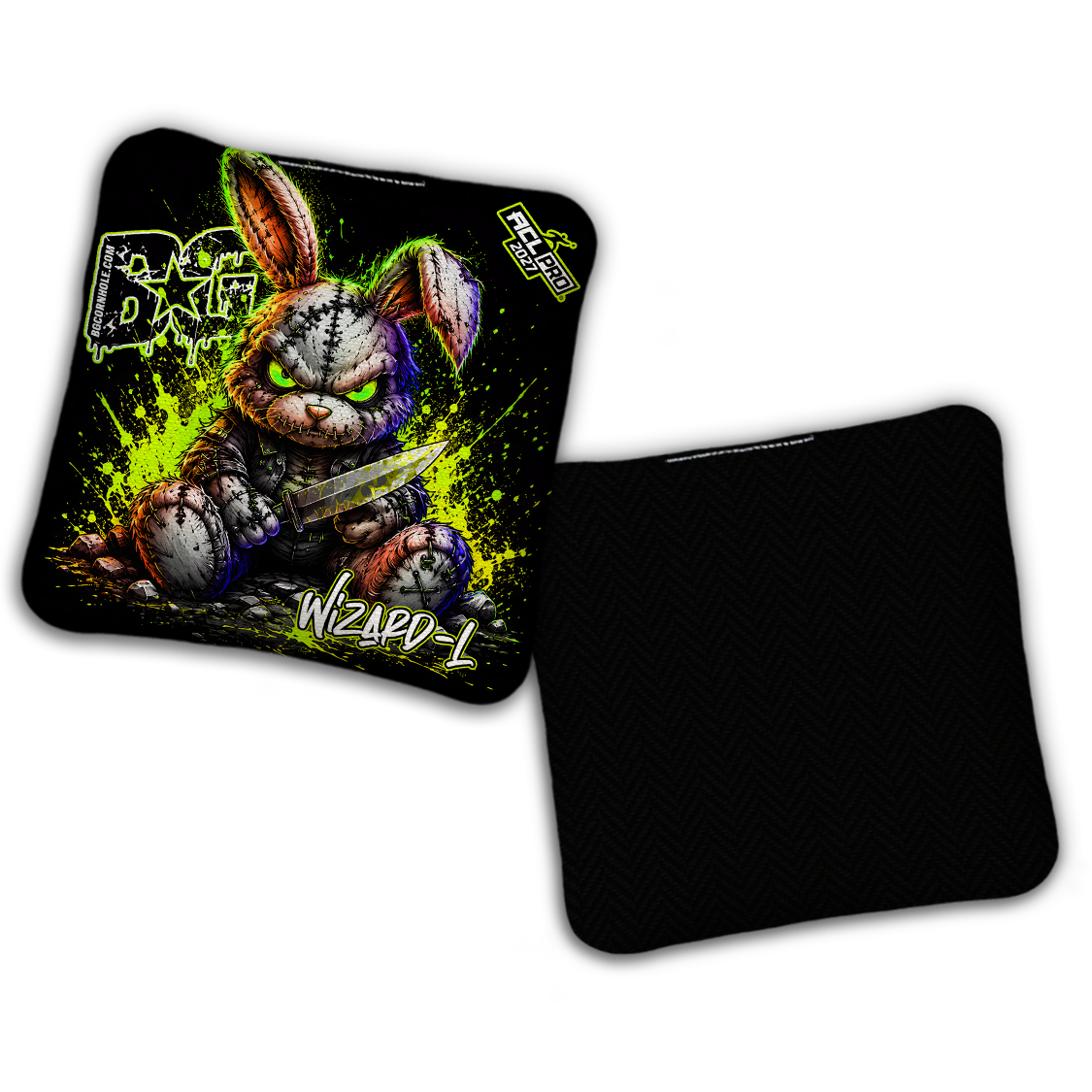 2027 BG Multiple Bag Models "BAD BUNNY" - ACL Pro Stamped Cornhole Bags - SET OF 4 BAGS