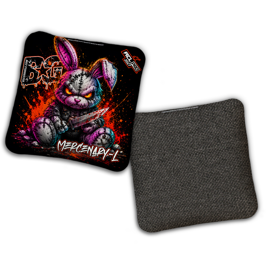 2027 BG Multiple Bag Models "BAD BUNNY" - ACL Pro Stamped Cornhole Bags - SET OF 4 BAGS