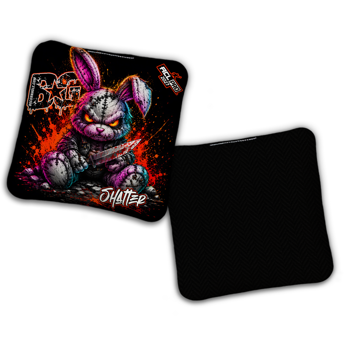 2027 BG Multiple Bag Models "BAD BUNNY" - ACL Pro Stamped Cornhole Bags - SET OF 4 BAGS