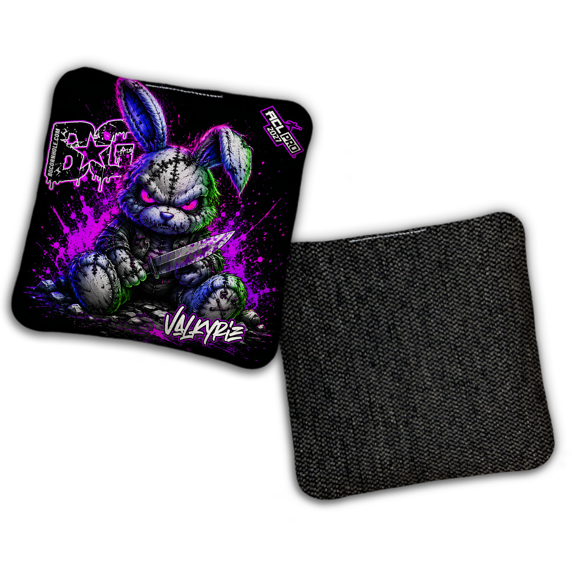 2027 BG Multiple Bag Models "BAD BUNNY" - ACL Pro Stamped Cornhole Bags - SET OF 4 BAGS