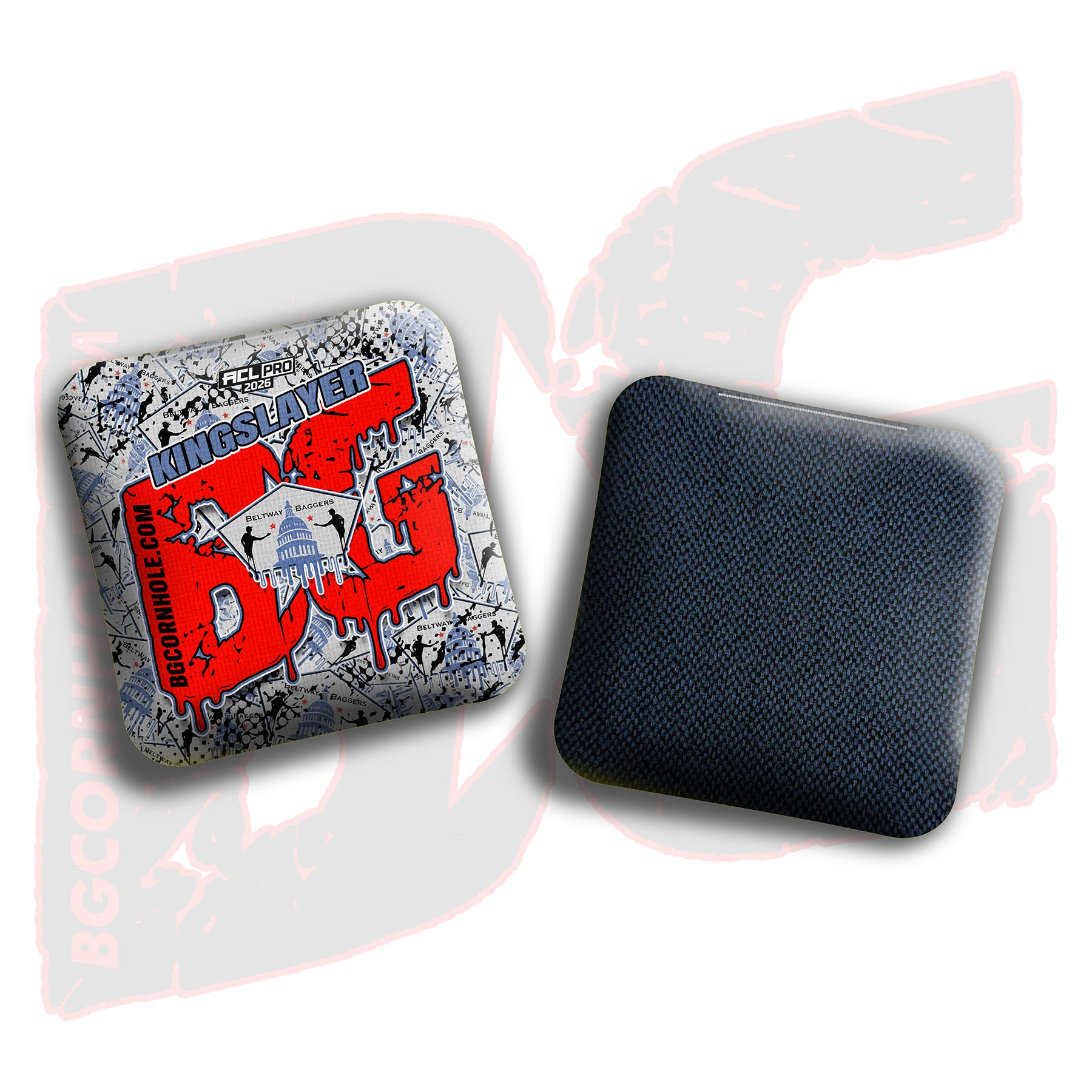 2026 BG Multiple Bag Models - "Beltway Baggers” Collab - ACL Pro Stamped Cornhole Bags - SET OF 4 BAGS