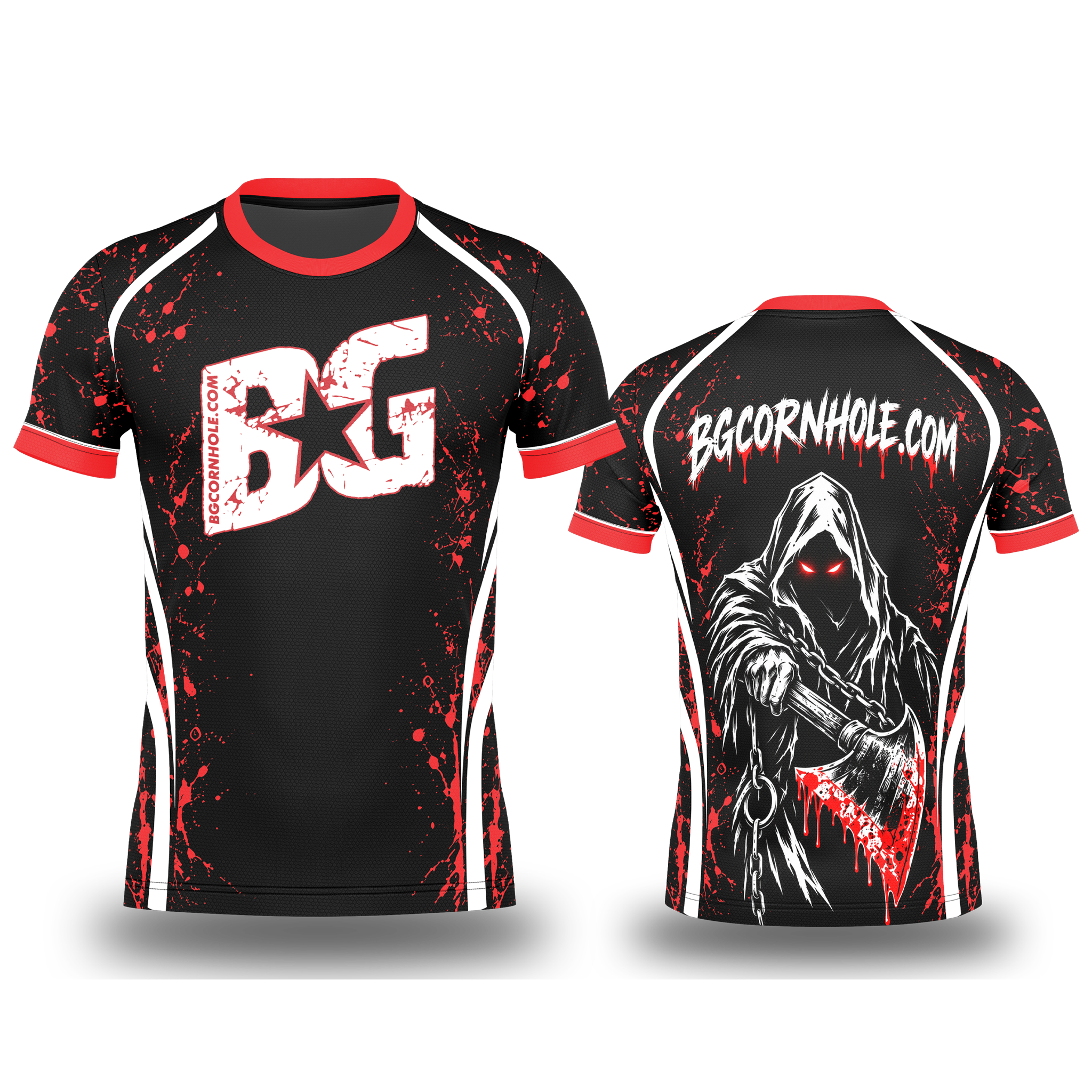 NON-CUSTOM BG / CaddySack "Halloween Grim Reaper" Jersey