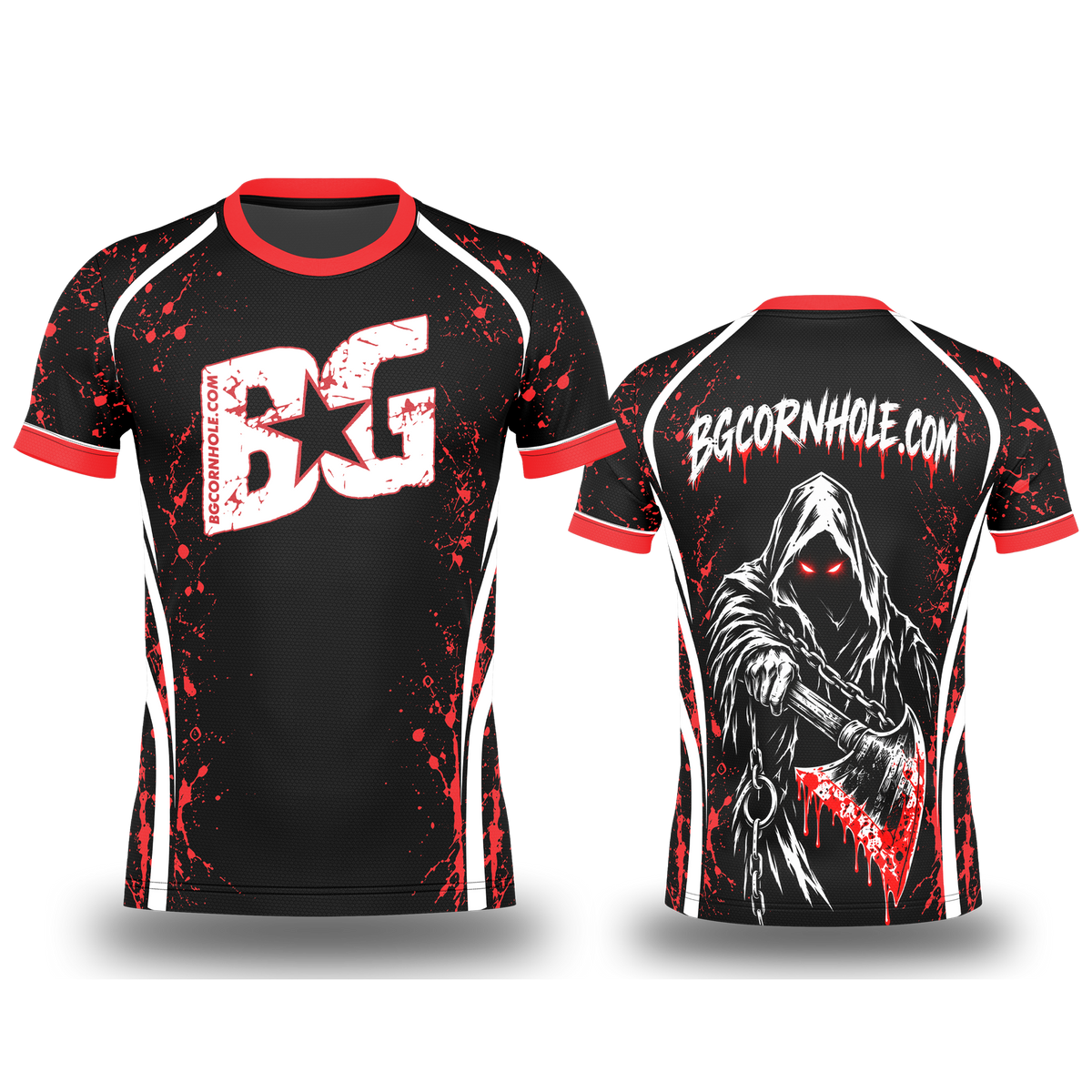 NON-CUSTOM BG / CaddySack "Halloween Grim Reaper" Jersey