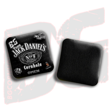 Load image into Gallery viewer, 2026 Multiple Bag Models  &quot;CaddySack Jack Daniels” Collab - ACL Pro Stamped Cornhole Bags - SET OF 4 BAGS