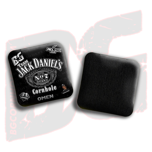 2026 Multiple Bag Models  "CaddySack Jack Daniels” Collab - ACL Pro Stamped Cornhole Bags - SET OF 4 BAGS