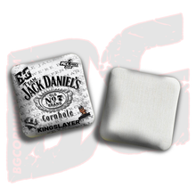 Load image into Gallery viewer, 2026 Multiple Bag Models  &quot;CaddySack Jack Daniels” Collab - ACL Pro Stamped Cornhole Bags - SET OF 4 BAGS