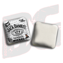 Load image into Gallery viewer, 2026 Multiple Bag Models  &quot;CaddySack Jack Daniels” Collab - ACL Pro Stamped Cornhole Bags - SET OF 4 BAGS