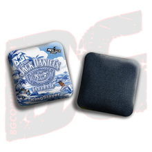 Load image into Gallery viewer, 2026 Multiple Bag Models  &quot;CaddySack Jack Daniels” Collab - ACL Pro Stamped Cornhole Bags - SET OF 4 BAGS