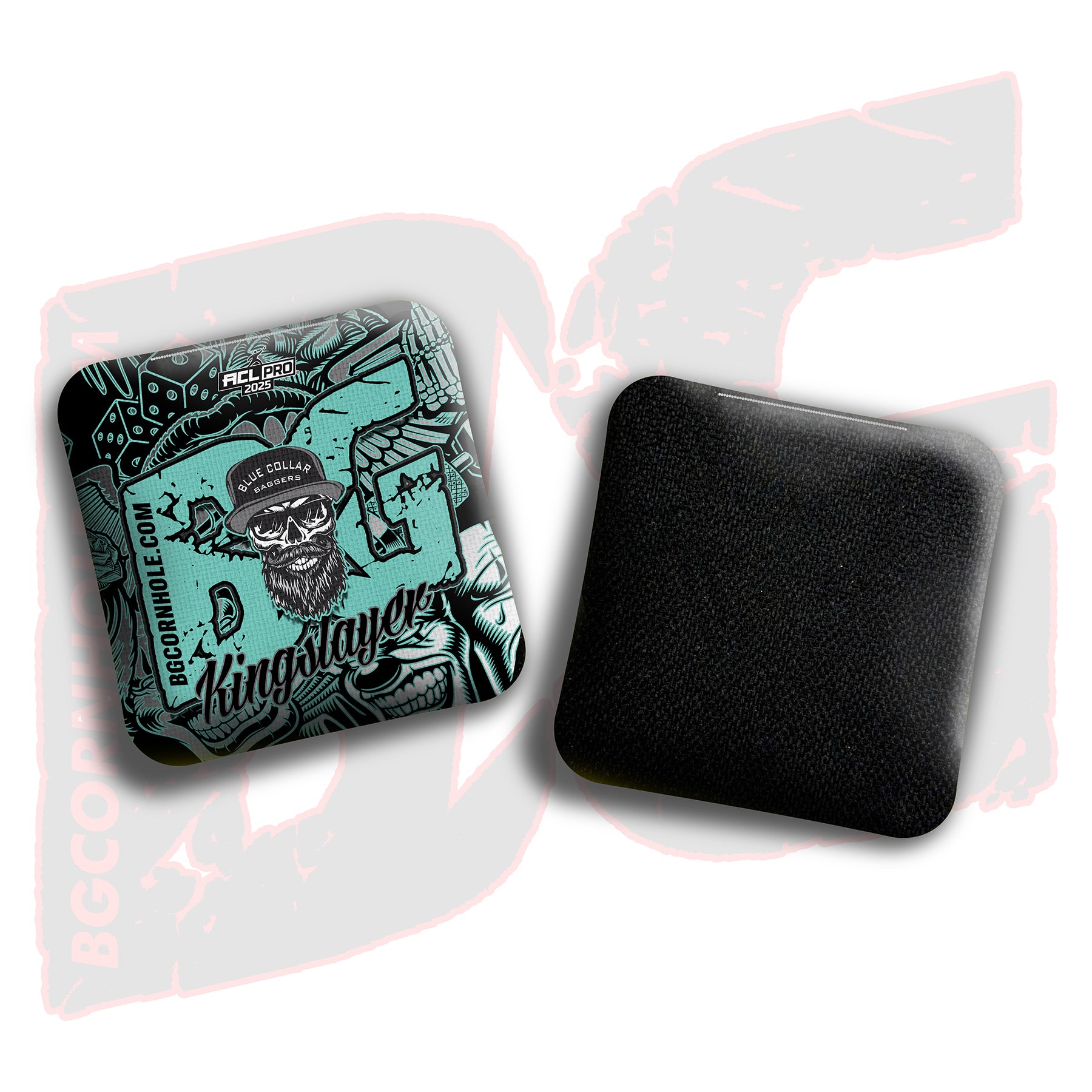 2026 BG Multiple Bag Models - 2026 BG "Blue Collar Baggers” Collab - ACL Pro Stamped Cornhole Bags - SET OF 4 BAGS