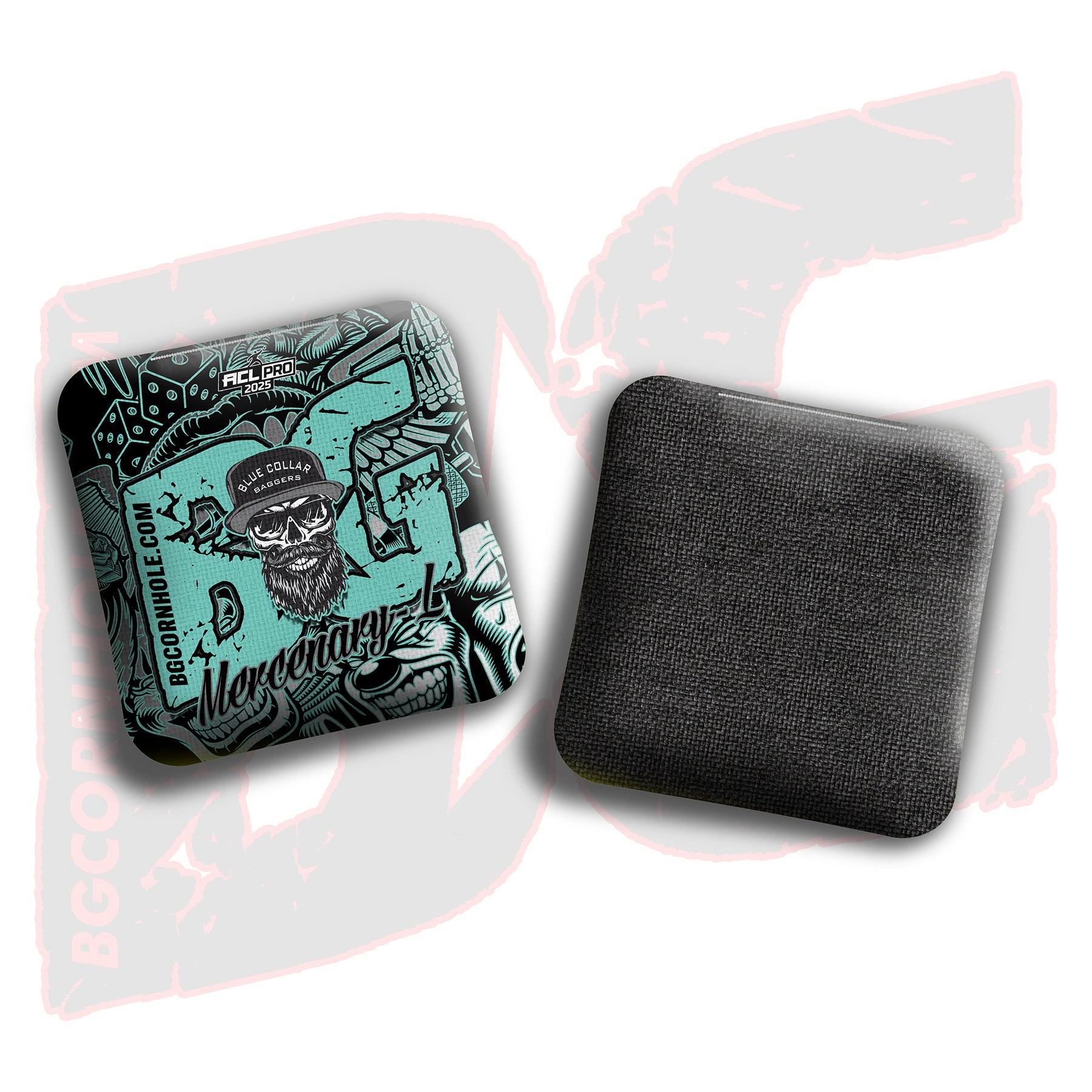 2026 BG Multiple Bag Models - 2026 BG "Blue Collar Baggers” Collab - ACL Pro Stamped Cornhole Bags - SET OF 4 BAGS