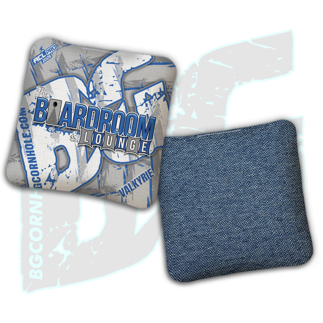 2026 BG Multiple Bag Models - "The Boardroom & Lounge” Collab - ACL Pro Stamped Cornhole Bags - SET OF 4 BAGS