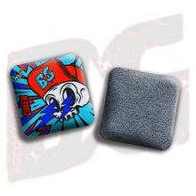 Load image into Gallery viewer, 2026 BG Multiple Bag Models "Brain Zap" - ACL Pro Stamped Cornhole Bags - SET OF 4 BAGS