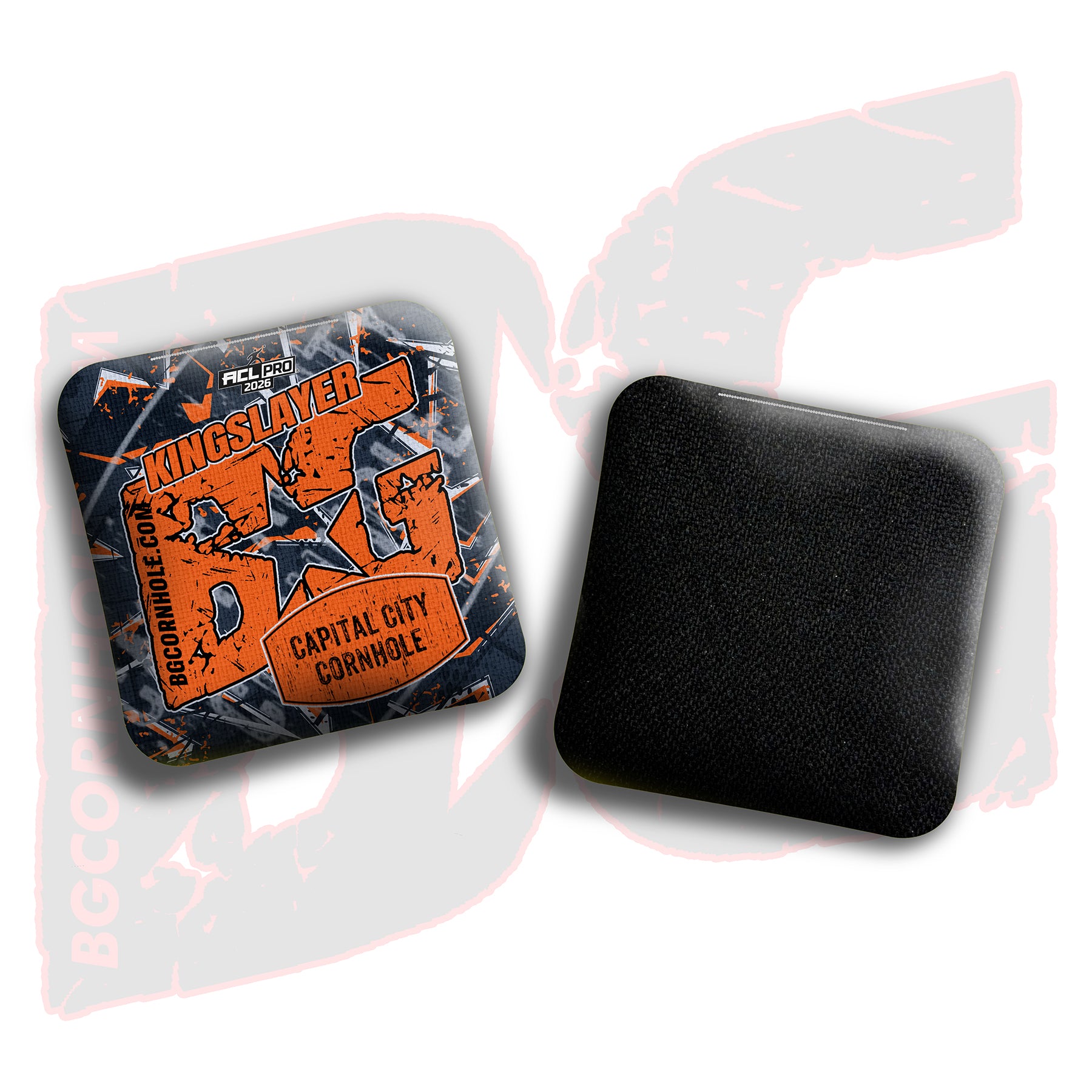 2026 BG Multiple Bag Models - "Capital City Cornhole” Collab - ACL Pro Stamped Cornhole Bags - SET OF 4 BAGS