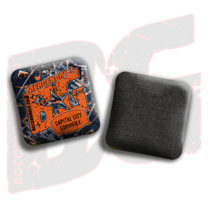 2026 Multiple Bag Models - "Capital City Cornhole” Collab - ACL Pro Stamped Cornhole Bags - SET OF 4 BAGS