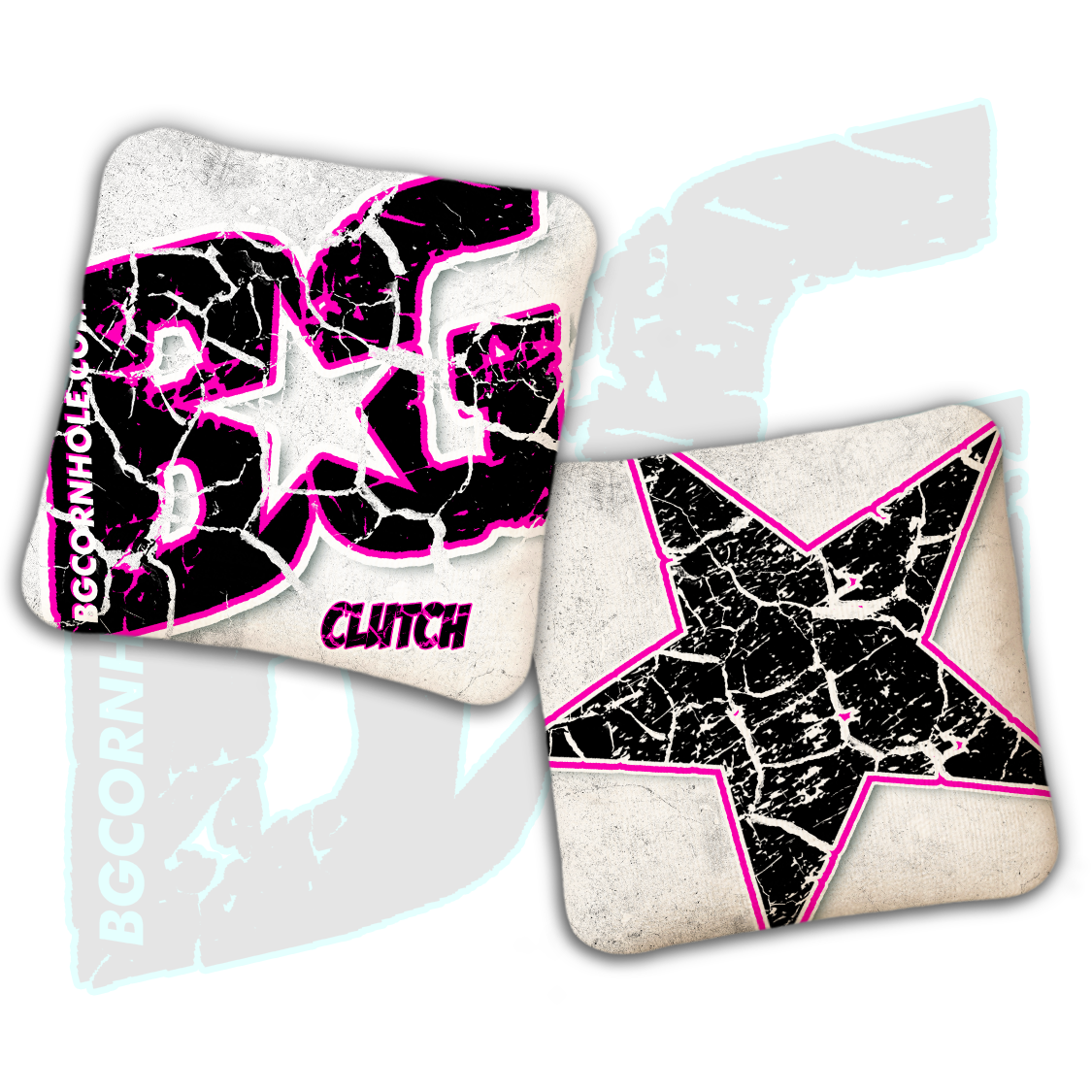 BG Multiple Bag Models  - "Crackle" - Non Stamped Cornhole Bags - SET OF 4 bags