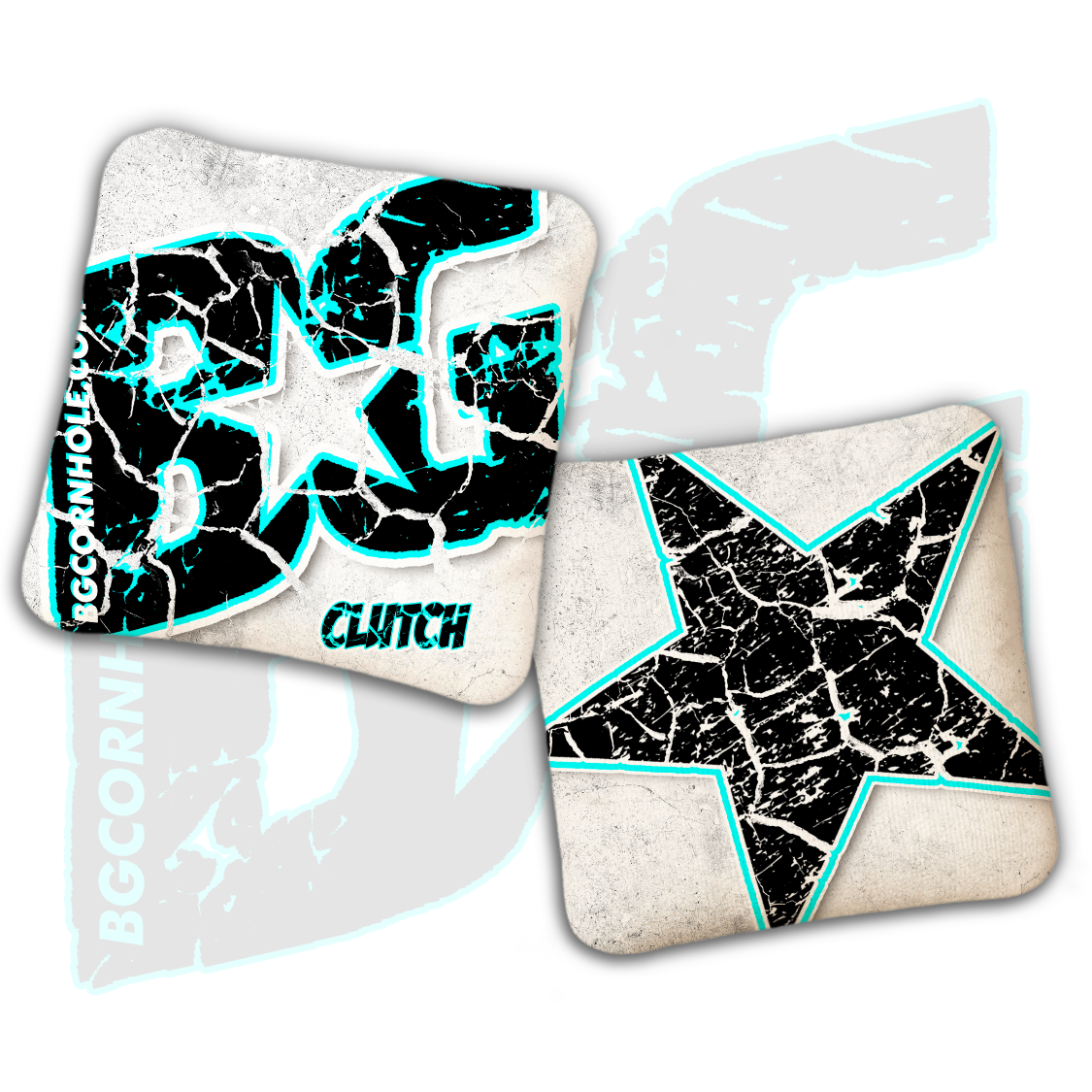BG Multiple Bag Models  - "Crackle" - Non Stamped Cornhole Bags - SET OF 4 bags