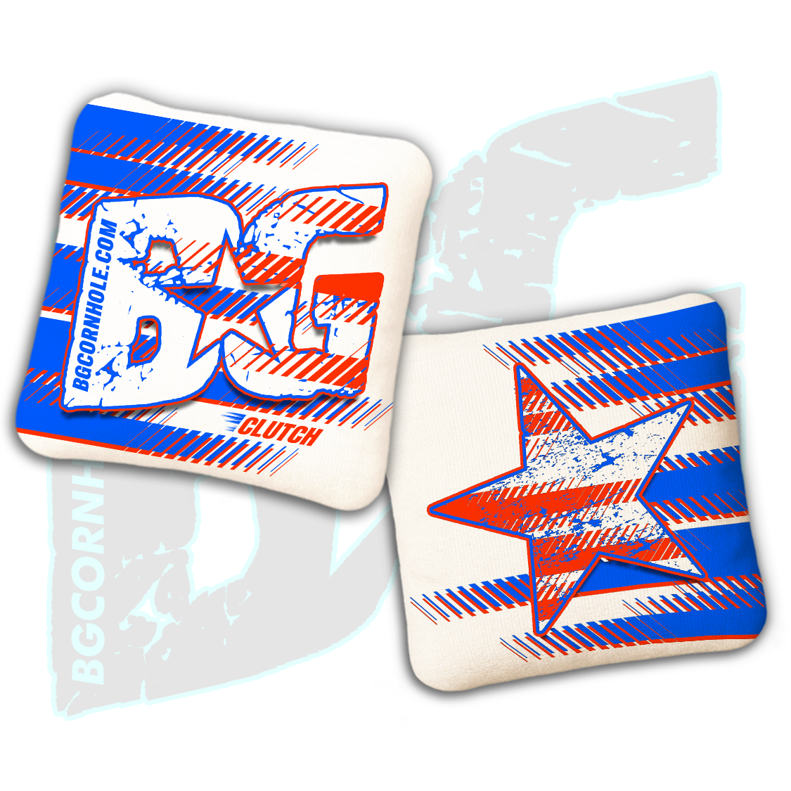 BG Multiple Bag Models  - "Full Throttle" - Non Stamped Cornhole Bags - SET OF 4 bags