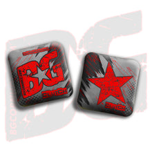 Load image into Gallery viewer, 2026 BG Clutch  - "Shockwave” - Non Stamped Cornhole Bags - SET OF 4 bags
