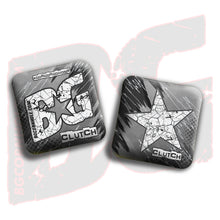 Load image into Gallery viewer, 2026 BG Clutch  - "Shockwave” - Non Stamped Cornhole Bags - SET OF 4 bags