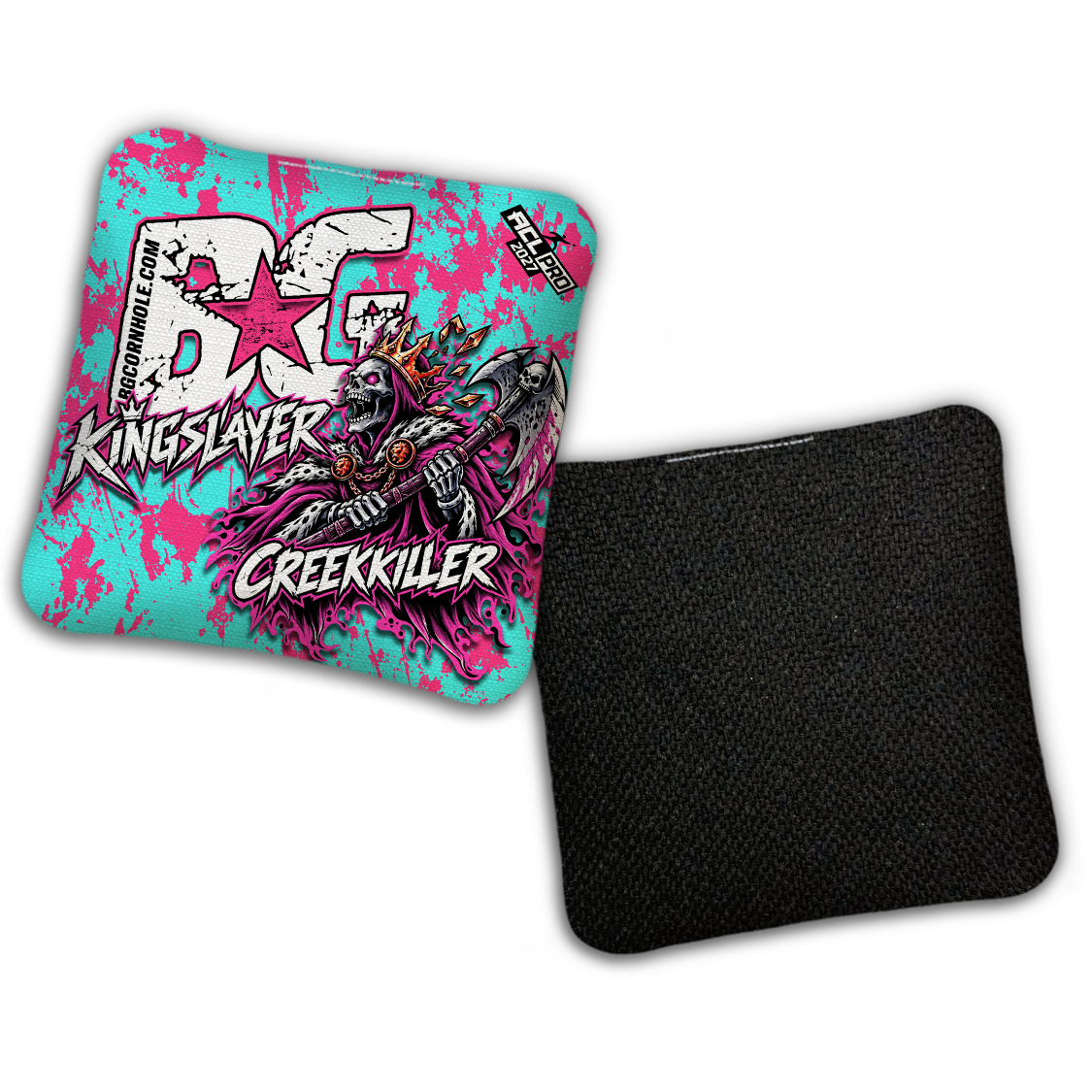 2027 BG Multiple Bag Models "Creekkiller" - ACL Pro Stamped Cornhole Bags