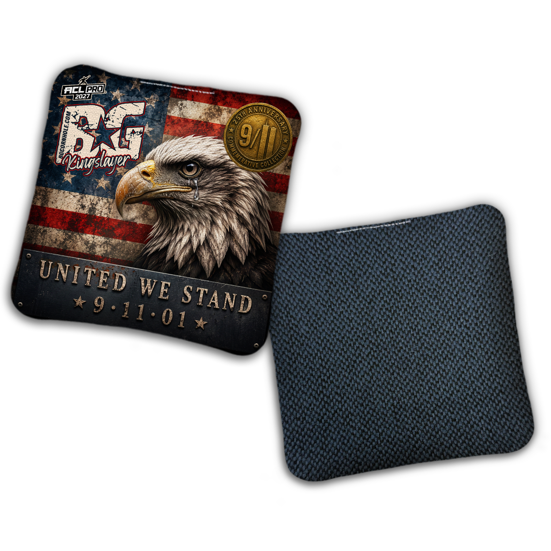 2027 BG Multiple Models “9.11 25th Anniversary" - ACL Pro Stamped Cornhole Bags - SET OF 4 BAGS