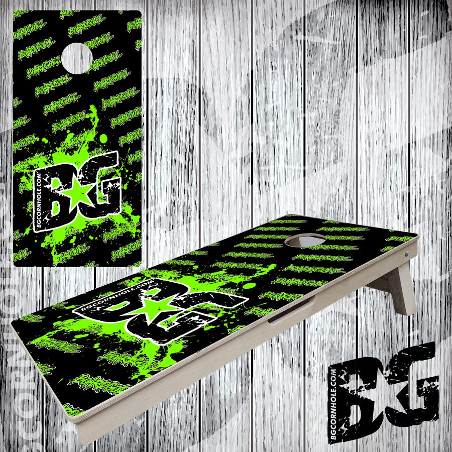 BG "BoardGodz Splatter" Cornhole Boards - Elite Model