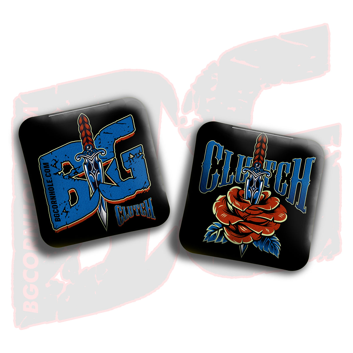 BG Clutch  - “Dagger” - Non Stamped Cornhole Bags - SET OF 4 bags
