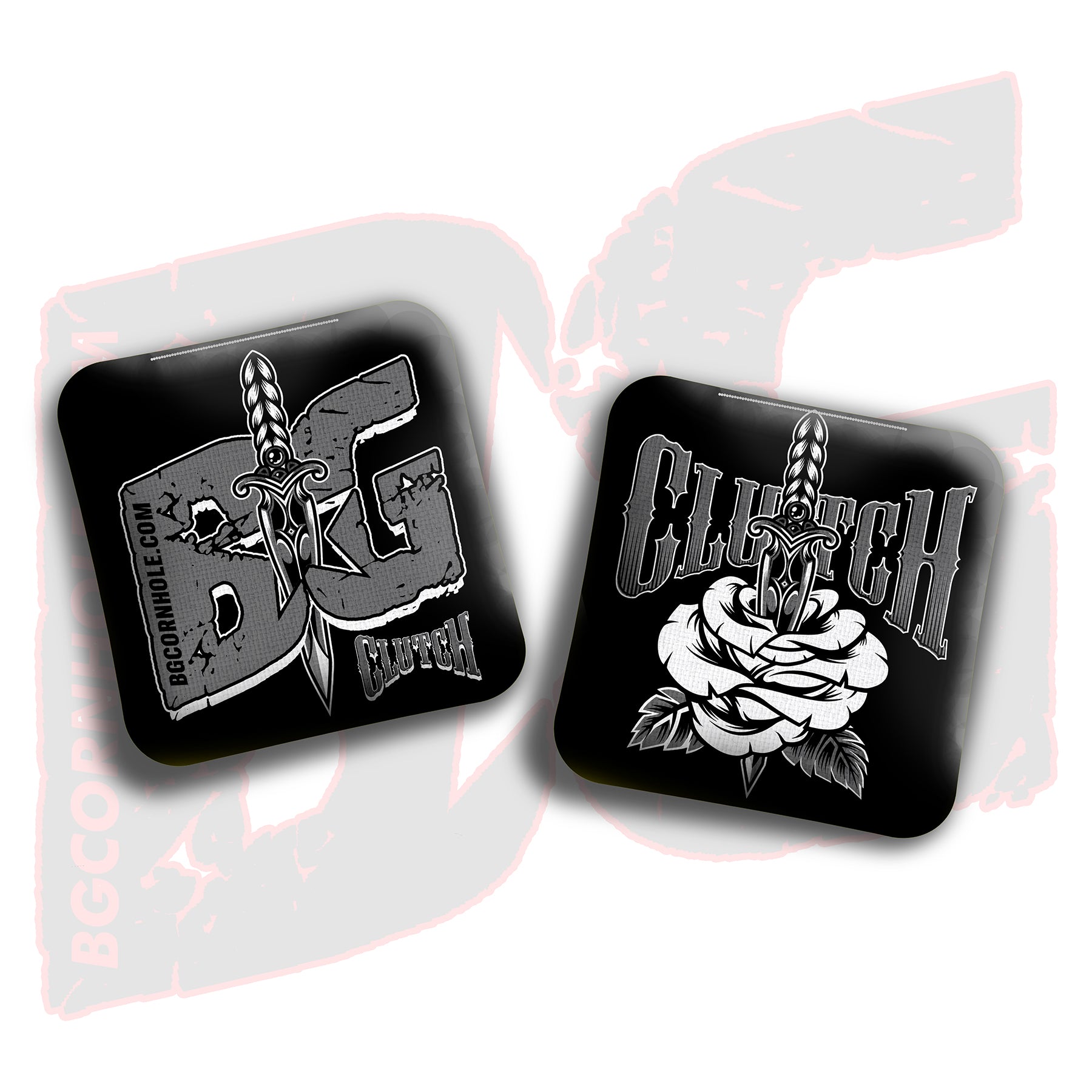 BG Clutch  - “Dagger” - Non Stamped Cornhole Bags - SET OF 4 bags