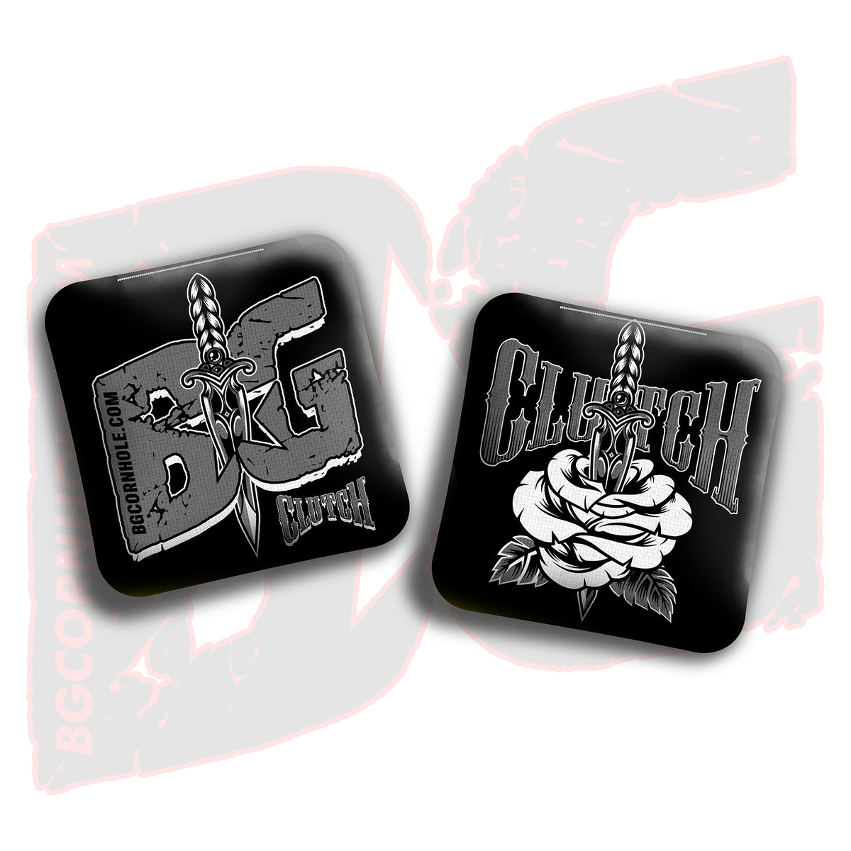 BG Clutch  - “Dagger” - Non Stamped Cornhole Bags - SET OF 4 bags