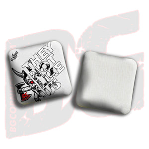 2026 BG Multiple Bag Types "They Not Like Us" - ACL Pro Stamped Cornhole Bags - SET OF 4 BAGS