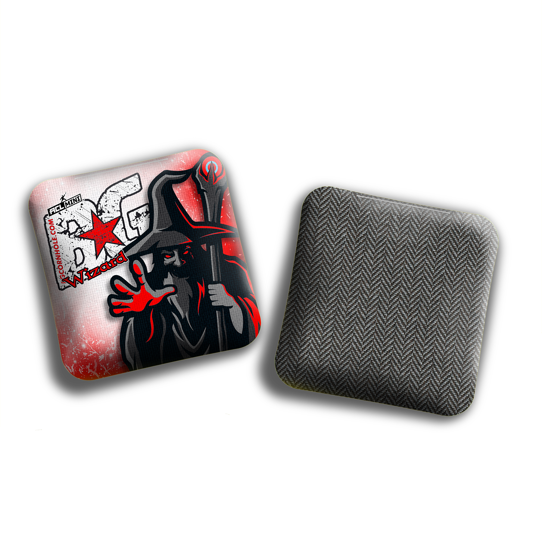 BG Wizard 4" Mini Cornhole Bags - “OG WIZARD” - Set of 4 Bags