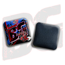 Load image into Gallery viewer, 2026 Multiple Bag Models &quot;Fish On Target” Collab - ACL Pro Stamped Cornhole Bags - SET OF 4 BAGS