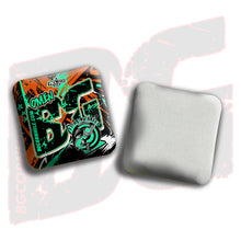 Load image into Gallery viewer, 2026 Multiple Bag Models &quot;Fish On Target” Collab - ACL Pro Stamped Cornhole Bags - SET OF 4 BAGS