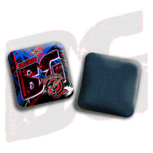 Load image into Gallery viewer, 2026 Multiple Bag Models &quot;Fish On Target” Collab - ACL Pro Stamped Cornhole Bags - SET OF 4 BAGS