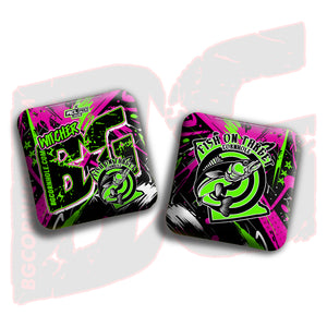 2026 Multiple Bag Models "Fish On Target” Collab - ACL Pro Stamped Cornhole Bags - SET OF 4 BAGS