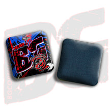 Load image into Gallery viewer, 2026 Multiple Bag Models &quot;Fish On Target” Collab - ACL Pro Stamped Cornhole Bags - SET OF 4 BAGS