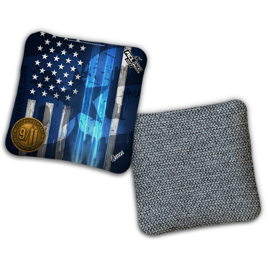 2027 BG Multiple Models “9.11 25th Anniversary" - ACL Pro Stamped Cornhole Bags - SET OF 4 BAGS