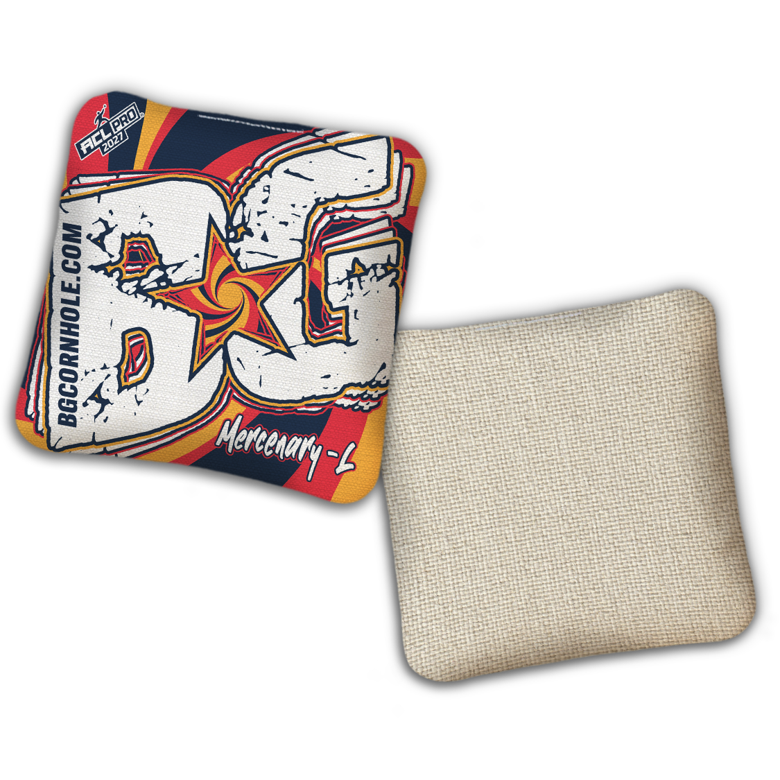 2027 BG Multiple Bag Models "FUNK SOUL" - ACL Pro Stamped Cornhole Bags - SET OF 4 BAGS